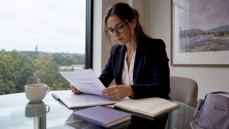 Jurist som granskar efterlevnad av regelverk