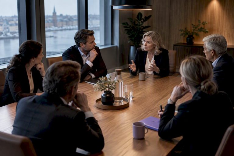 Ledningen pratar om att hålla NIS2-utbildning med jämna mellanrum